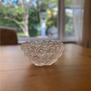 Monique Lhuillier by Waterford Crystal Sunday Rose bowl